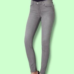 J Brand ‘Pencil Leg’ Jeans in “Pure Grey” Size 24